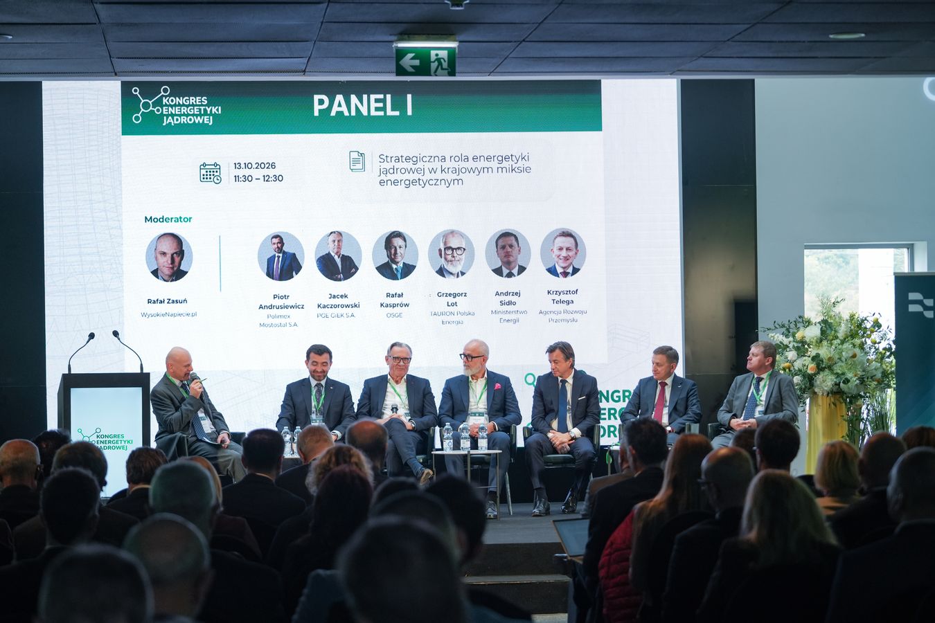 Panel I — strategiczna rola energetyki jądrowej