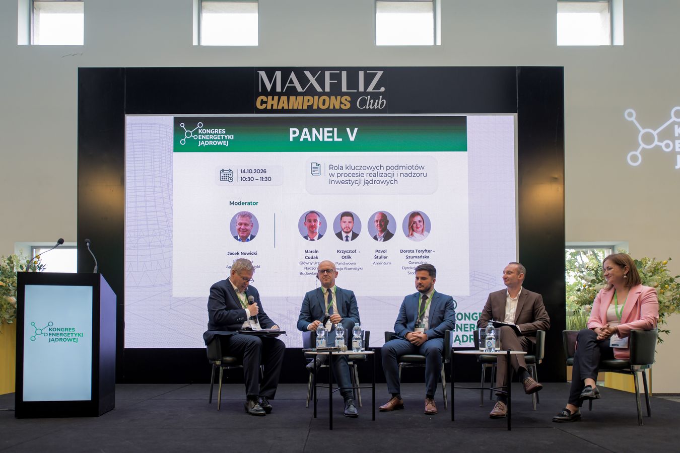 Panel V — realizacja i nadzór inwestycji jądrowych