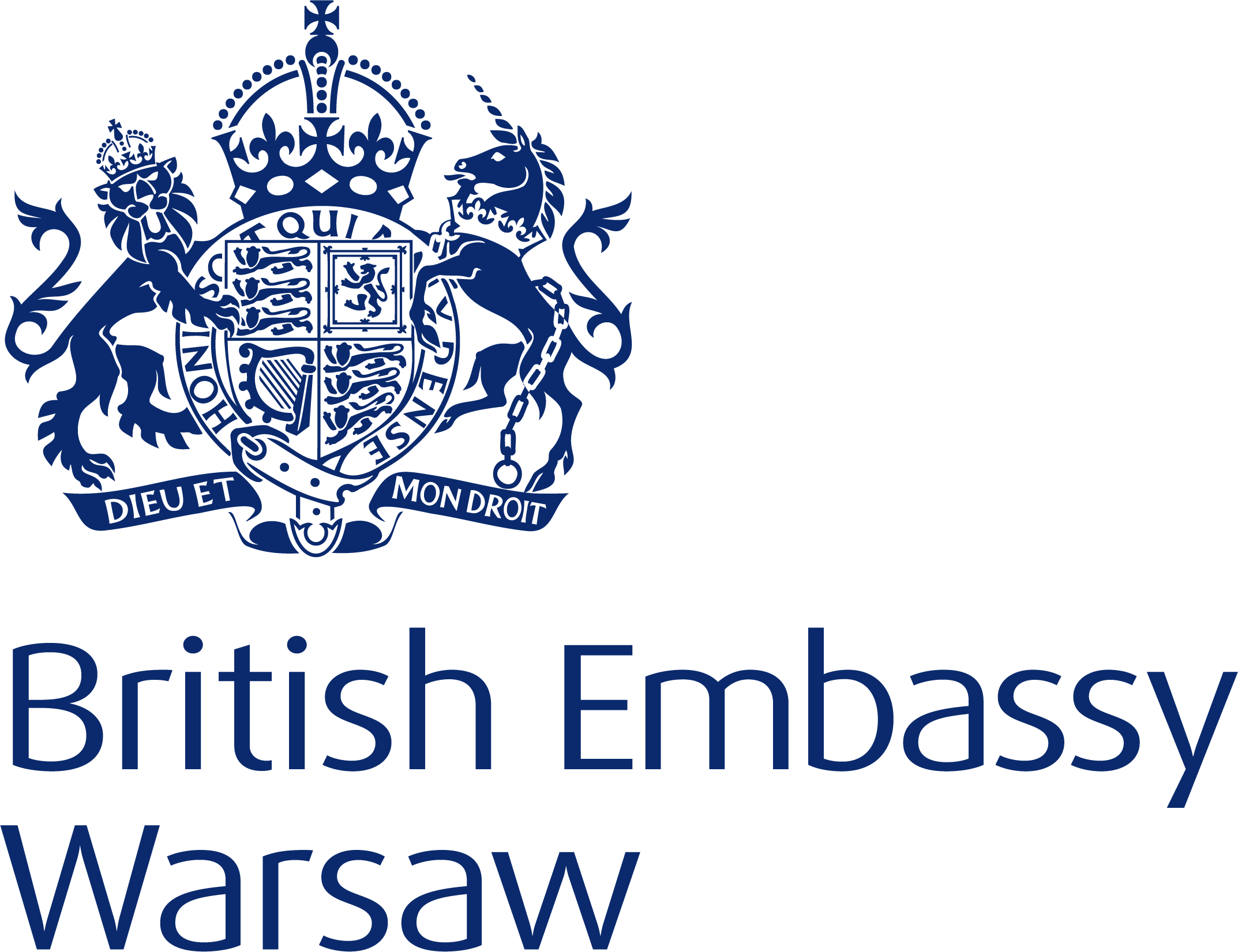 Logo Ambasady Brytyjskiej w Warszawie